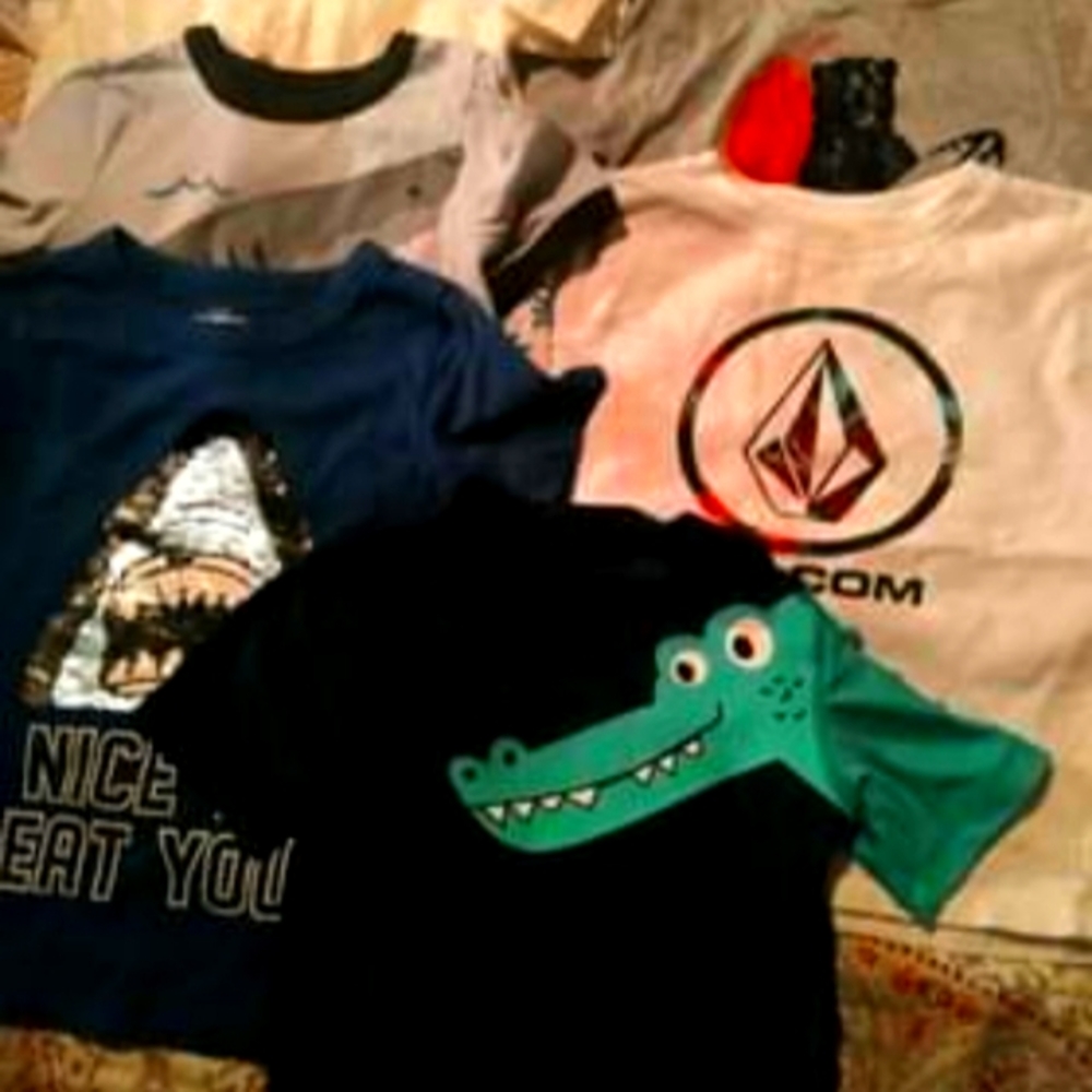 Boys size 4t summer shirt lot
